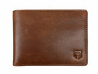 Tierra Premium Vintage Brown Leather Bifold Wallet