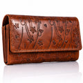 Tierra long format wallet flap